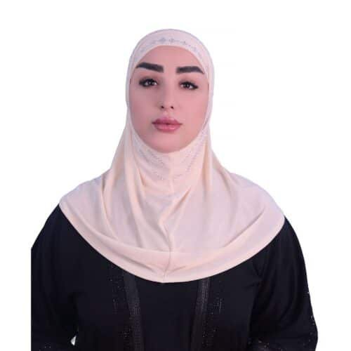 Women’s Instant Hijab – Elegant Lightweight Floral Khimar - Image 5
