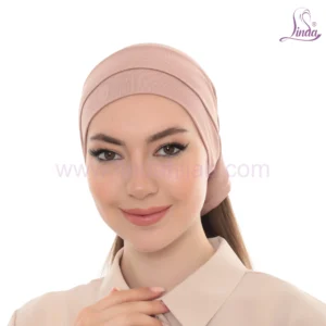 Dusty Rose Tie Back Bandana Turban – Soft & Stylish Fit
