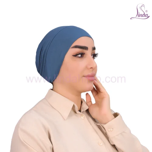 Dusty Rose Cross-Front Jersey Turban – Chic & Minimalist - Image 1