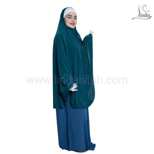 Elegant Full-Length Khimar with Premium Rayon Fabric - Image 2