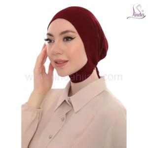 Minimalist Jersey Turban Hijab Cap – Lightweight Stretch Undercap