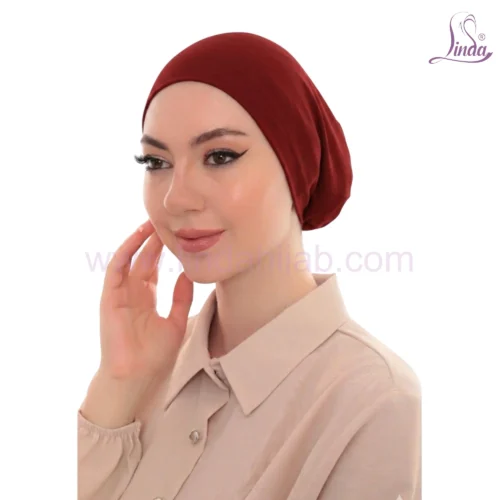 Girls Jersey Undercap Turban – Soft Lightweight Hijab Cap - Image 11