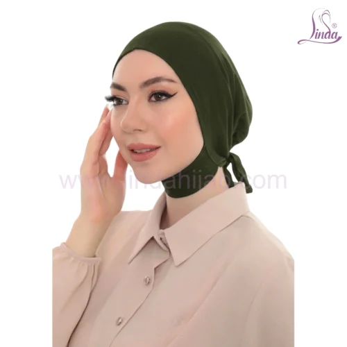 Minimalist Jersey Turban Hijab Cap – Lightweight Stretch Undercap - Image 16