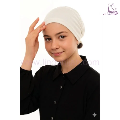 Girls Jersey Turban Cap – Soft Lightweight Hijab Undercap - Image 12