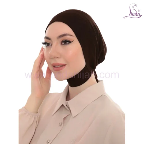Minimalist Jersey Turban Hijab Cap – Lightweight Stretch Undercap - Image 14