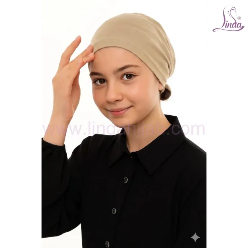 Girls Jersey Turban Cap – Soft Lightweight Hijab Undercap - Image 11