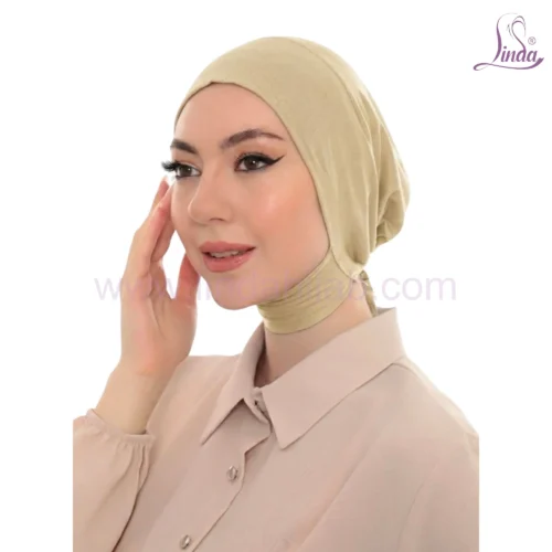 Minimalist Jersey Turban Hijab Cap – Lightweight Stretch Undercap - Image 13