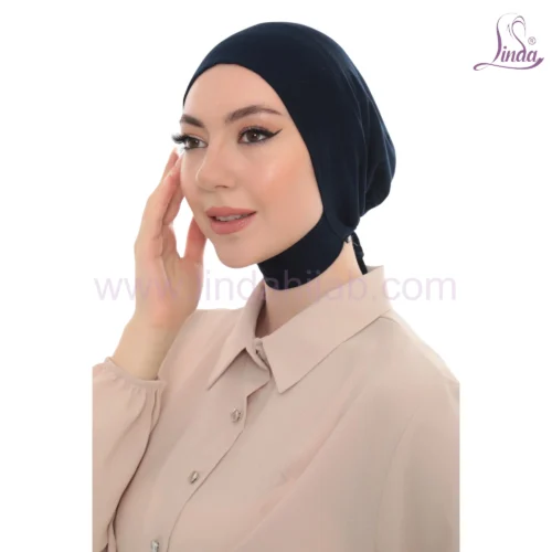 Minimalist Jersey Turban Hijab Cap – Lightweight Stretch Undercap - Image 12