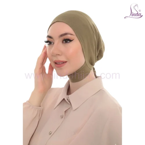 Minimalist Jersey Turban Hijab Cap – Lightweight Stretch Undercap - Image 11