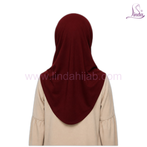 Girls Rhinestone Pull-On Hijab – Instant One-Piece Kids Hijab (8 Colors) - Image 8