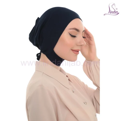 Minimalist Jersey Turban Hijab Cap – Lightweight Stretch Undercap - Image 10