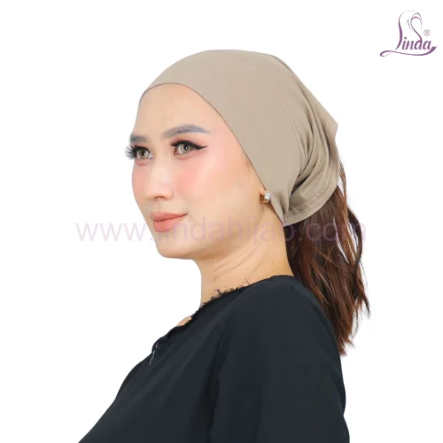 Jersey Ponytail Hijab Undercap – Soft Stretch Tube Turban Cap for Women - Image 2