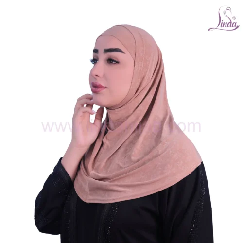 Floral Instant Hijab – Soft Lightweight Modest Khimar for Women - Image 2