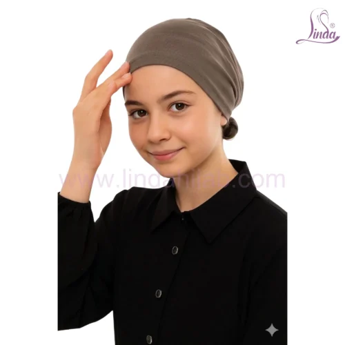 Girls Jersey Turban Cap – Soft Lightweight Hijab Undercap - Image 9