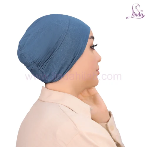 Dusty Rose Cross-Front Jersey Turban – Chic & Minimalist - Image 2