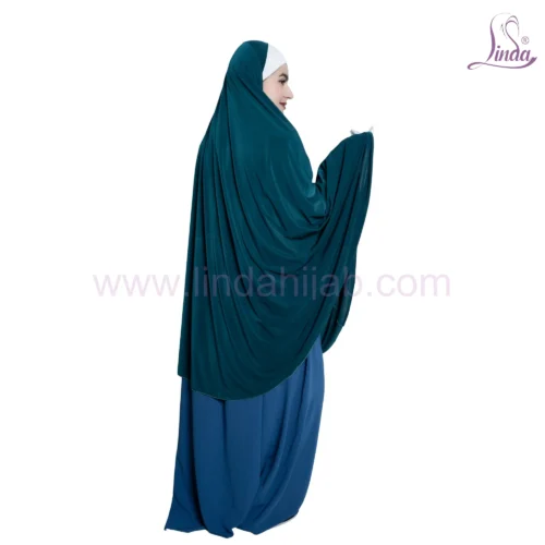 Elegant Full-Length Khimar with Premium Rayon Fabric - Image 3