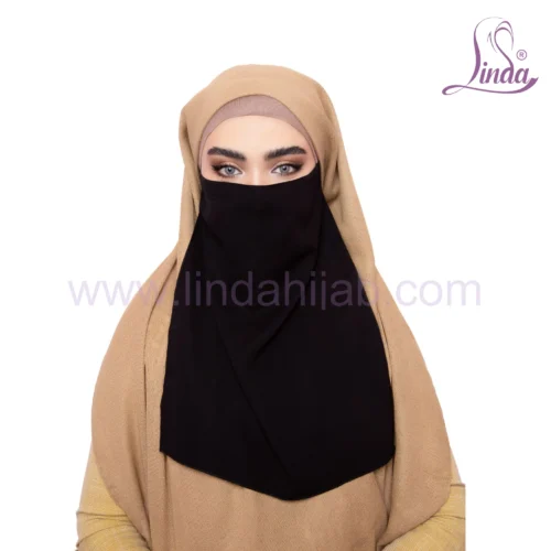 Black Islamic Niqab for Women – Modest Full Coverage - Image 5