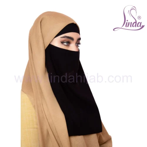 Stylish Islamic Niqab with Headband - Modest & Comfortable - Image 6