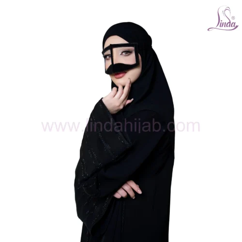 Imperial Black Borqa Linda Premium Ladies Fashion - Image 1
