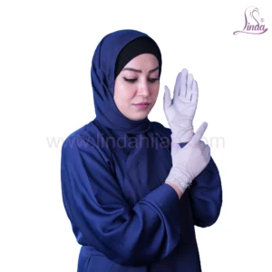 Ladies Premium Rayon Gloves - Sequin Embellished Lace Trim - Anti-Slip Palm