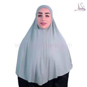 LADIES RAYON ONE PC HIJAB IN LIGHT GREY
