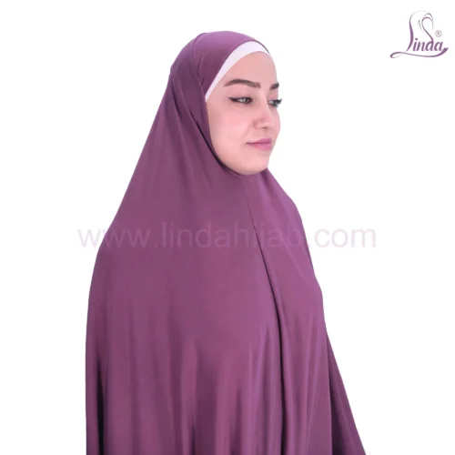 LADIES RAYON ONE PC HIJAB WITH LACE TRIM AND TASSEL DETAILING - Image 10