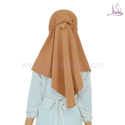 GIRLS TRENDY COTTON CHEETAH [S] HIJAB - Image 3