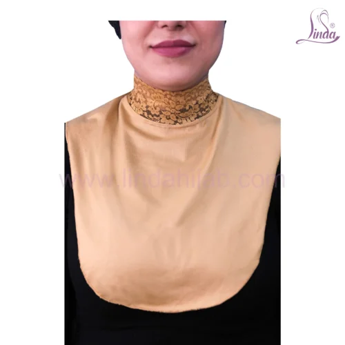 LADIES PLAINE COTTON DANTEL NECK COVER CRYSTAL - Image 4
