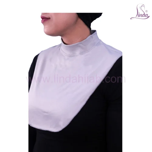 Radiant Ladies Plain Cotton Neck Cover with Dentelle Glow - Image 2