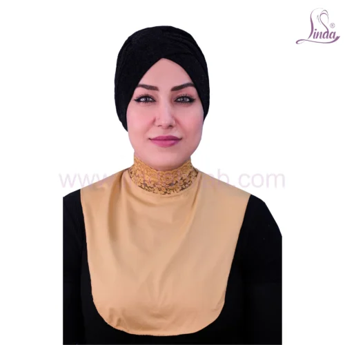 LADIES PLAINE COTTON DANTEL NECK COVER CRYSTAL - Image 6