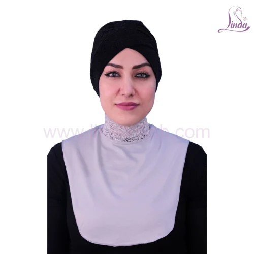 LADIES PLAINE COTTON DANTEL NECK COVER CRYSTAL - Image 7