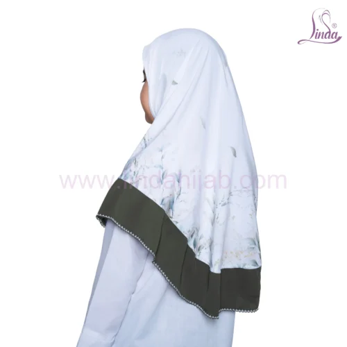 Girls Floral Instant Hijab – Lightweight Modest Prayer & Everyday Khimar for Kids - Image 4