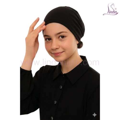 Girls Jersey Turban Cap – Soft Lightweight Hijab Undercap - Image 8