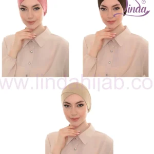 Premium Girls Modest Turban Cap – Breathable Jersey Hijab Undercap