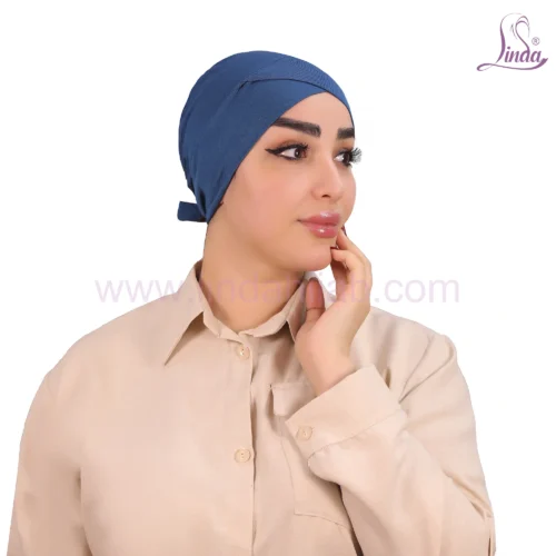 Rose Pink Cross-Front Jersey Turban – Soft Comfort & Perfect Grip - Image 3