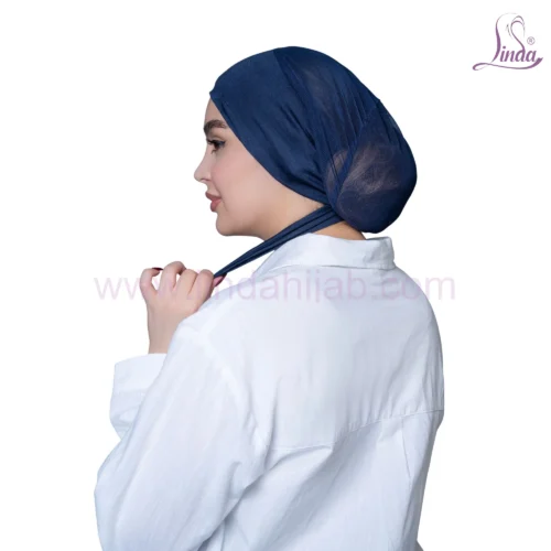 Effortlessly Elegant Abaya and Turban Set - Image 3