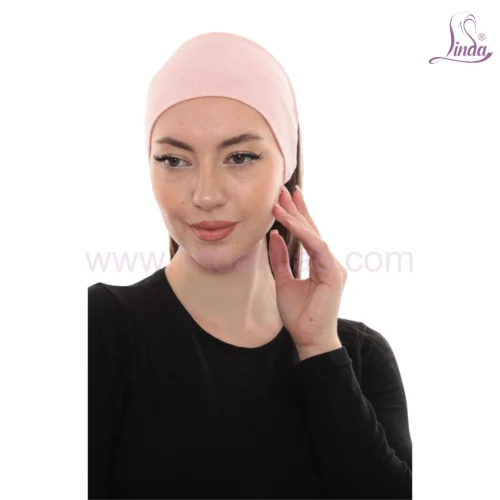 Jersey Ponytail Undercap – Soft Stretch Hijab Tube Cap for Women - Image 5