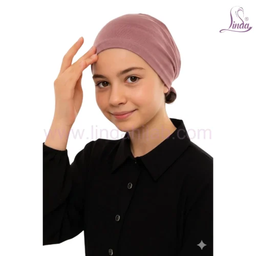 Girls Jersey Turban Cap – Soft Lightweight Hijab Undercap - Image 6