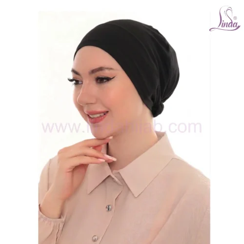 Classic Girls Jersey Turban Cap – Lightweight Modest Undercap - Image 6
