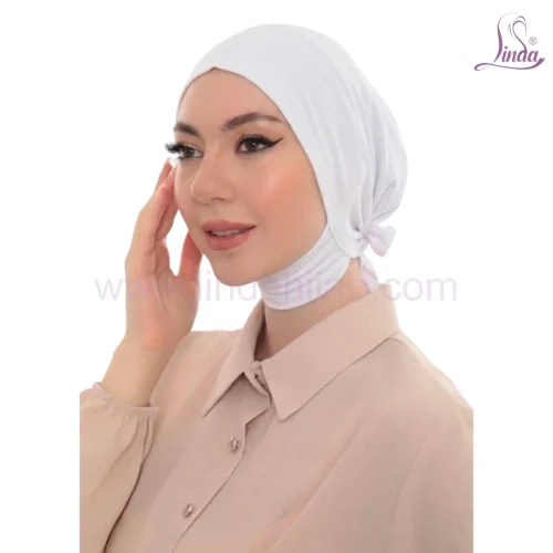 Minimalist Jersey Turban Hijab Cap – Lightweight Stretch Undercap - Image 5