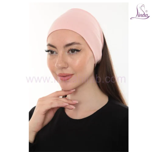 Jersey Ponytail Undercap – Soft Stretch Hijab Tube Cap for Women - Image 4