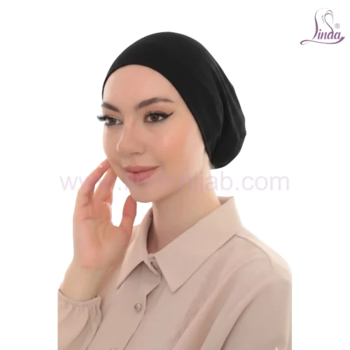 Girls Jersey Undercap Turban – Soft Lightweight Hijab Cap - Image 5