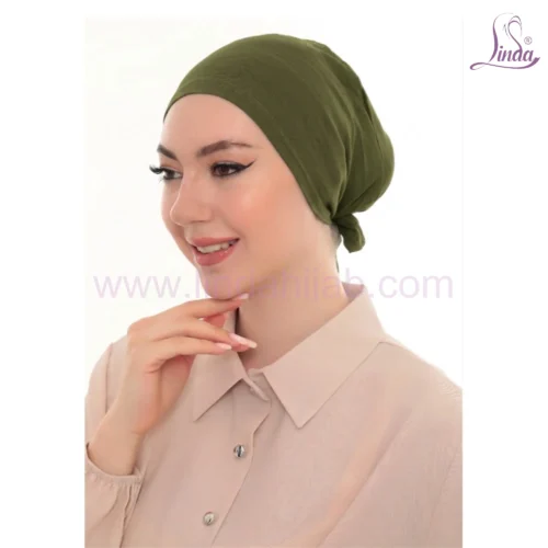 Classic Girls Jersey Turban Cap – Lightweight Modest Undercap - Image 5