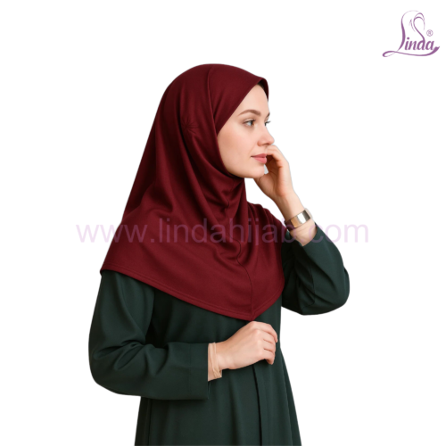 LADIES PLAINE RAYON ONE PC HIJAB - Image 3
