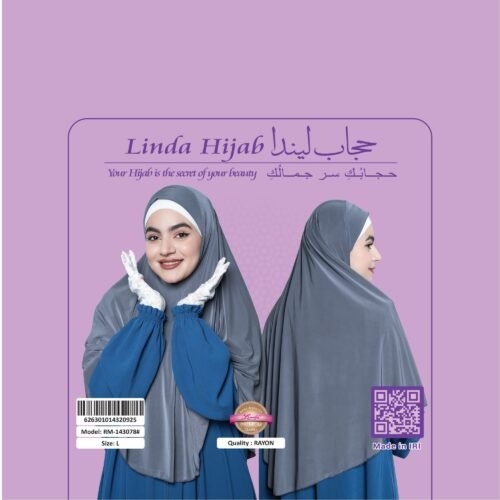 Graceful Short Khimar with Premium Rayon Fabric - Image 6