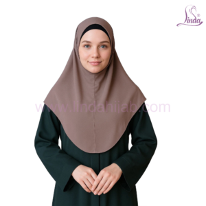 LADIES RAYON ONE PC HIJAB IN DUSTY MAUVE