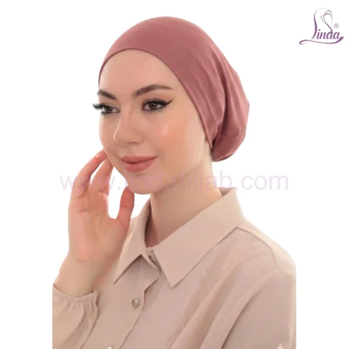 Girls Jersey Undercap Turban – Soft Lightweight Hijab Cap - Image 3