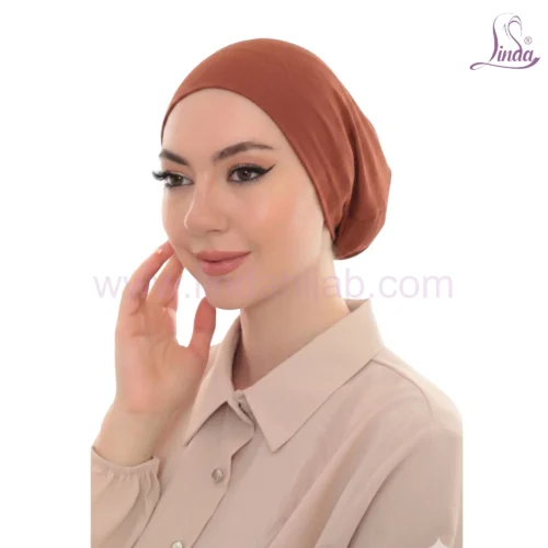Girls Jersey Undercap Turban – Soft Lightweight Hijab Cap - Image 2