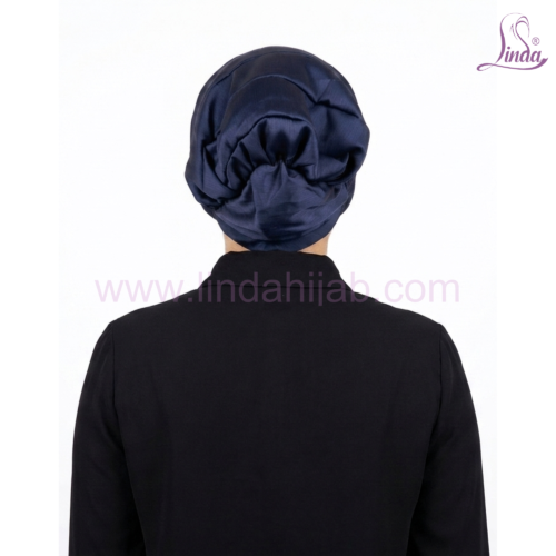Linda Chiffon Bonnet Turban with Rhinestone Motif – Lightweight Instant Turban in Multiple Colours - Image 11