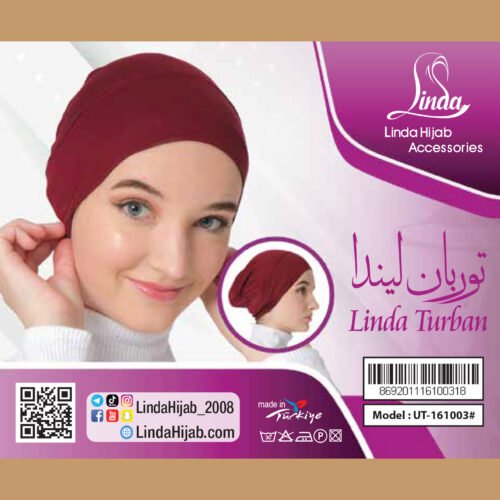 Dusty Rose Cross-Front Jersey Turban – Chic & Minimalist - Image 4